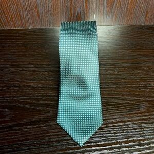 Hugo Boss Made in Italy 100% Silk Necktie, green